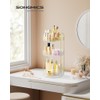 SONGMICS Makeup Organiser Rotating Cosmetic Organiser Round 3 Tier Cosmetic