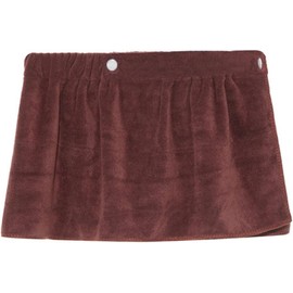 Men Soft Wearable Bath Towel Short Pants Soft Coral Fleece Bath Towel, Swimming Beach Towel,Adjustable Body Wrap Bathing Towel for Men(Color : Coffee, Size : 27 x 140cm)