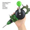 Multifunctional Hand Crank Drill Knife Sharpener Glass Cutter ABS Tool