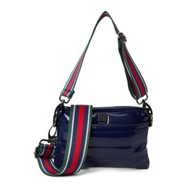 THINK ROYLN Bum Bag Crossbody, Navy Patent