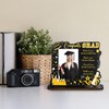 Yaomiao 3.94 x 2.64 Inch Graduation Picture Frame Small Wooden
