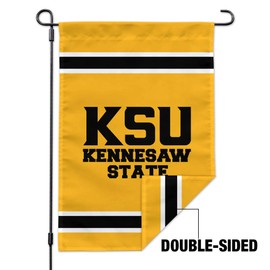Kennesaw State KSU Stripes Garden Yard Flag