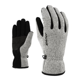 Ziener Imagio Men's Multisport Gloves, Men, Handschuhe Imagio Gloves Multisport, grey melange, Length 176.5 mm; width 203 mm