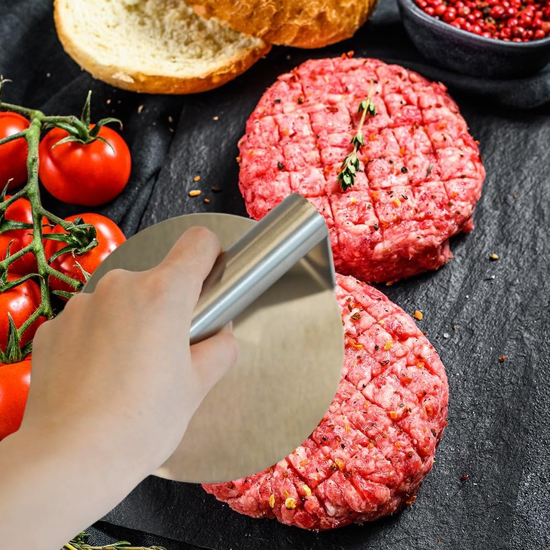 Armo® Stainless Steel Burger Press BBQ Grill Steak Burger Smasher