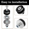 LUYEJKO Bumper Quick Release Kit，Bumper Fasteners，Quick Release Bumper Clips for