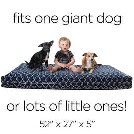 Molly Mutt Crib-e Dog Mattress - Crib Duvet Cover - Crib Mattress Cover - Dog Bed Covers Replacement - Dog Cots for Large Dogs - Dog Mattress for Large Dogs - Dog Bed with Removable Washable Cover