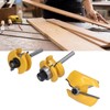 3Pcs Rail Stile Router Bits Roman Ogee Bit Woodworking Groove