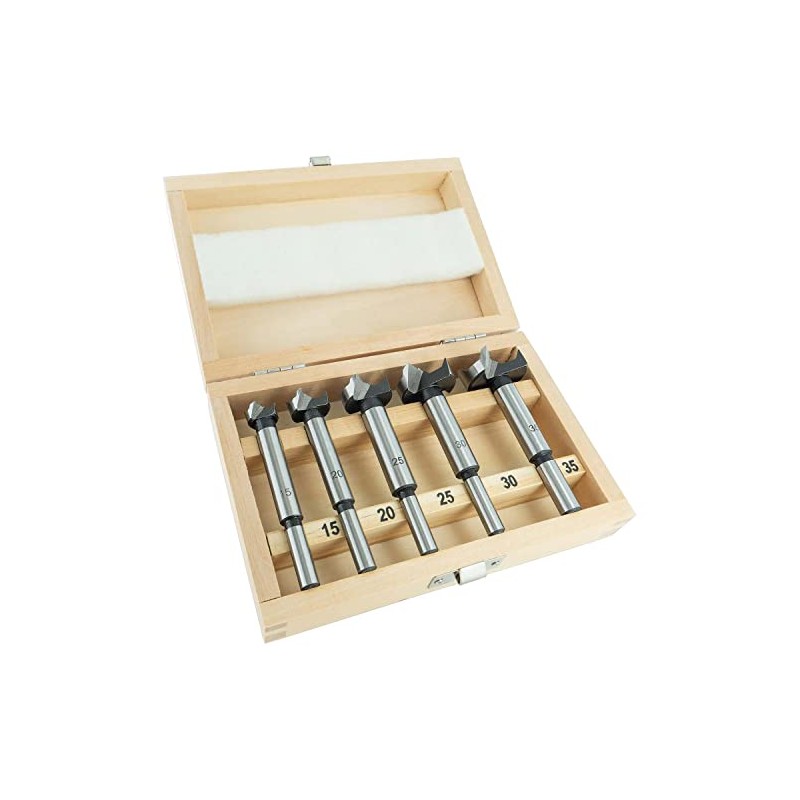 ENT 5-Piece Art Drill Bit Set WS Diameter 15-20 -