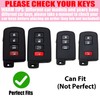 YIKECASE Key Fob Cover with Diamond Keychain Car Key Holder