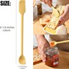 UCSAJI Silicone Jar Scraper Long Dual End Silicone Spatula Thin