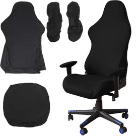 ANBWEHR Gaming Chair Cover, Gaming Chair 8 Pieces Office Chair with Armrests/Chair Back Cover/Seat Cover Office Chair for Computer Chairs/DX Racing/PC Seat Cover Chair - No Chair