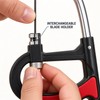 8-in-1 Multi-Purpose Hand Saw Kit with 6 Interchangeable Steel Blades