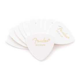 Fender 346 Pick Pack (12) White Medium