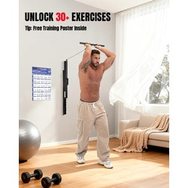 Cable Machine Home Gym, Wall-Mount Exercise & Workout Equipment (Gen 3)