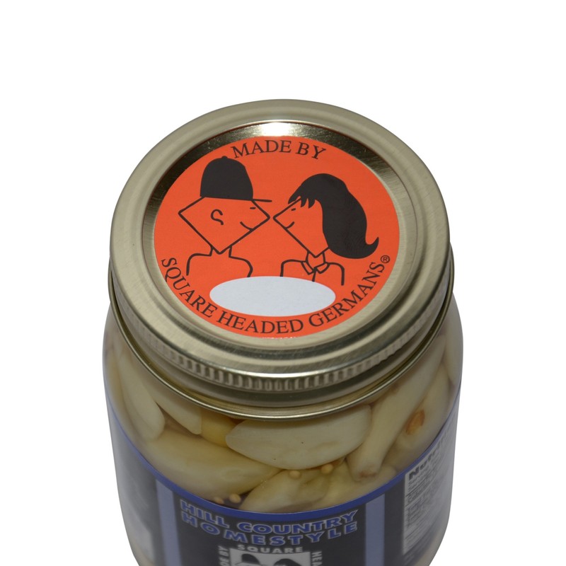 Texas Hill Country Peeled Pickled Garlic Cloves 16oz