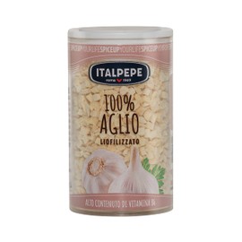 Italpepe, Aglio Liofilizzato, Alto contenuto di Vitamina B6, Ideale da Utilizzare per la Preparazione di Pasta, Risotti, Zuppe e Secondi, Senza Aromi e Conservanti
