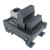 PENGLIN RJ45 8P8C DIN Rail Mount Ethernet Connector Distribution Breakout