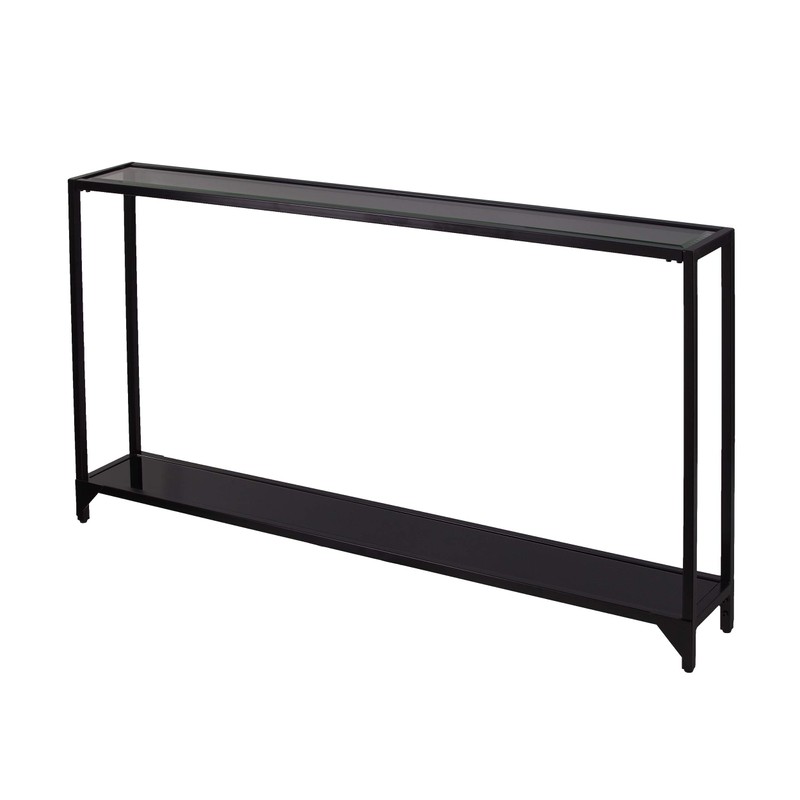 SEI Furniture Bergen Narrow Metal Console Table, Dining Room With