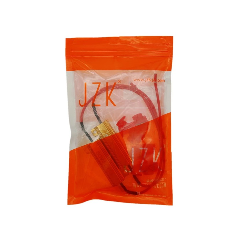 JZK 2x 50W 6-ohm Load Resistors to Fix LED Bulb