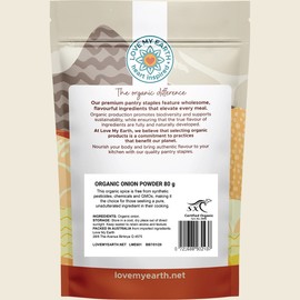 Love My Earth Organic Onion Powder 80g