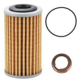 Oil Filter 31726-28X0A 31726-3JX0A Fits for 2013-2019 Nissan Altima Maxima Murano Sentra Versa Trans Oil Filter Assy with Gasket & Drain Plug Washer