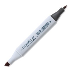 Copic Classic, Dual-Tip Alcohol Marker, E09-Copic, Brunt Sienna