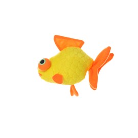 MIGHTY- Ocean Goldfish - Squeaker - Multiple Layers. Made Durable, Strong & Tough. Interactive Play Dog Toy (Tug, Toss & Fetch). Machine Washable & Floats. (Junior 2 Pack)