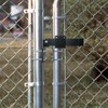 Chain Link Fence Double Gate Latch for 1-3/8" Gate Frame