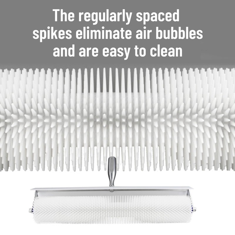 Anskyloe Spiked Roller for Self Leveling, 20"x 1" Self Leveling