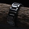 Kai Tian 20 mm Black Ceramic Watch Strap, Quick Release