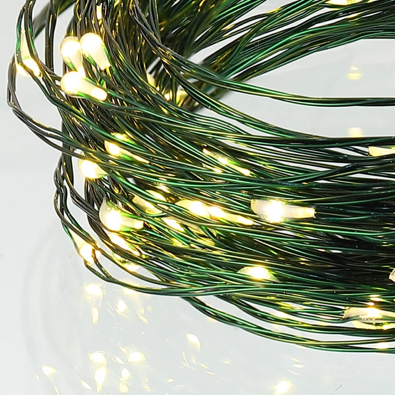 8 Pcs Christmas Fairy String Lights Battery Operated 33 ft