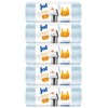 ja! 150 Trash Bags with Carry Handle, 25 Litres, 30
