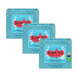 Kusmi Tea® | Black Tea Citrus Fruits, Vanilla, Spices | Black Tea Prince Vladimir | Black Tea Cinnamon, Vanilla, Cloves, Citrus Fruits - 3 x 20 Filters