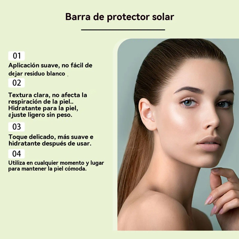 Protector Solar En Barra Con Centella Asiática 20g