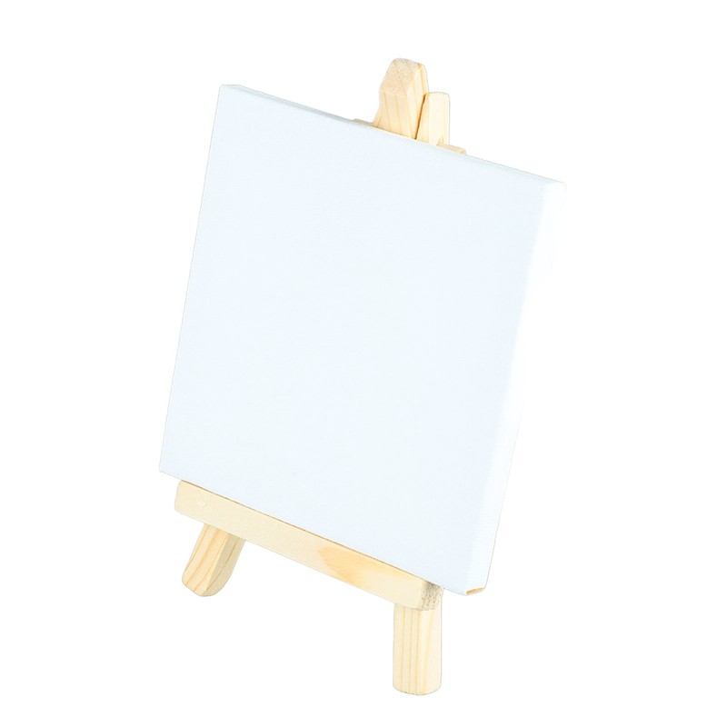 10Pcs Mini Easel Stand 5.9in High 3.1in Wide Adjustable Slope
