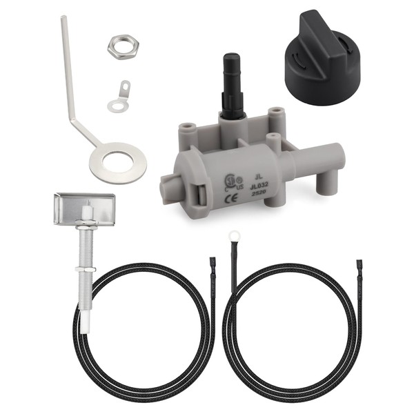 Quwfesudy Gas Grill Rotary Igniter Kit Fit for Broilmaster P/D