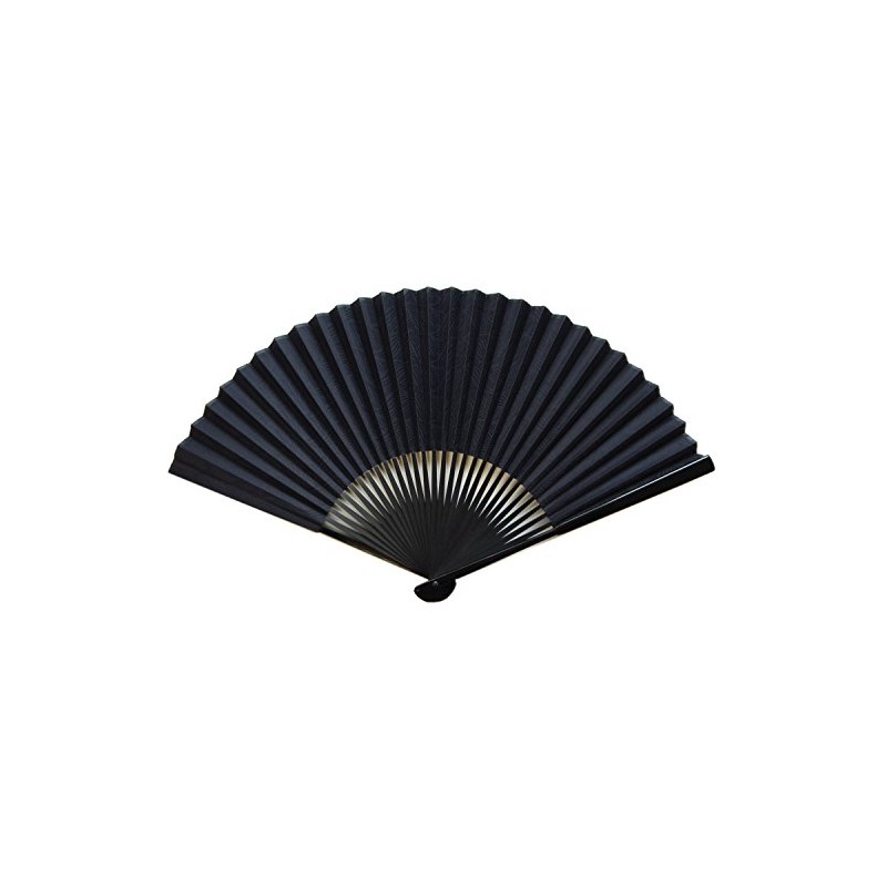Hand Fan Fabric Location Large Fan Parents Black Coating Black