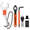 Oumers 6 Pcs Bicycle Repair Tool Set,3-in-1 Multitool Bike Cassette