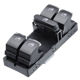 Frankberg Window Regulator Switch Front Left for CC 358 Golf Plus 521 Golf VI 5K1 J-e-t-t-a IV 162 P-a-s-s-a-t 362 2005-present 5K4959857