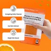 Carbon Theory Vitamin C & Koffein Gesichtsreinigungsseife, Hautbelebende Seife für