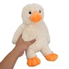 Dog Plush Duckling Sounding Toy Soft Teeth Cleaning Keep Healthy