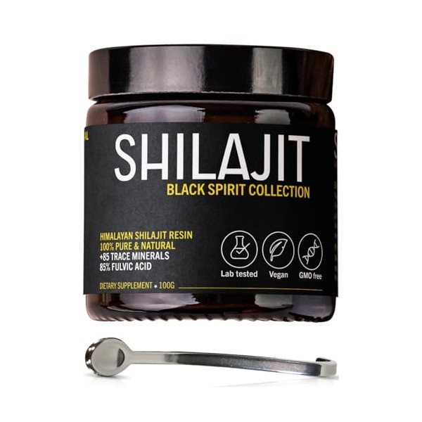 Amoseeds Shilajit aus dem Himalaya 100g + L?ffel inklusive |