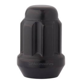 DPAccessories LCS3N8HE2BK04020 20 Black 14x1.5 Closed End Duplex Spline Tuner Lug Nuts for Aftermarket Wheels