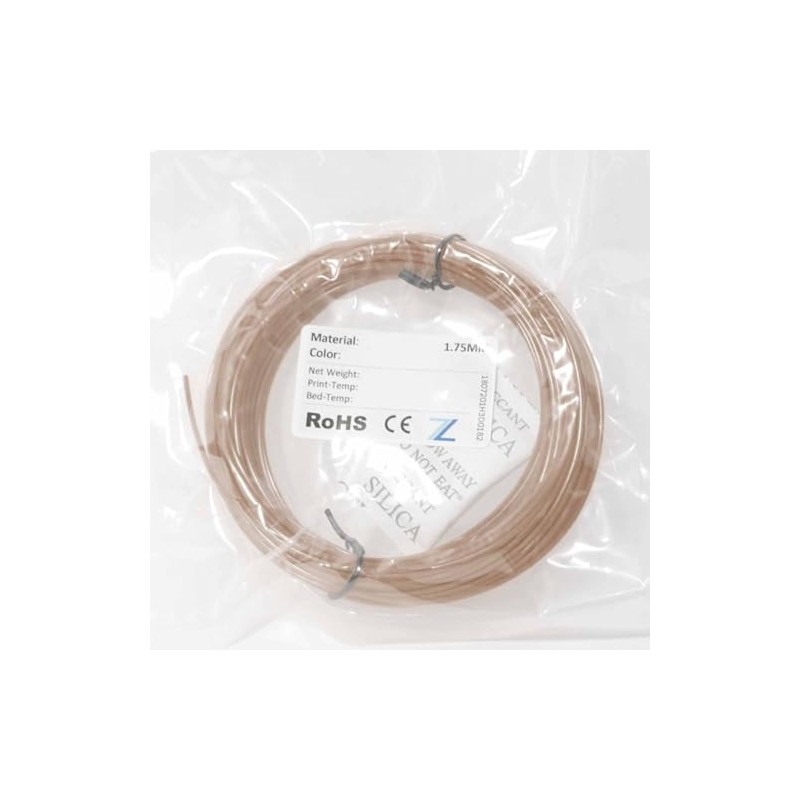 Z3D® Filament sample wood, 1.75 mm, 30 g, wood bamboo