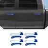 JeCar Blue Door Handle Cover Trim Fit for Dodge RAM