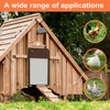 Automatic Chicken Coop Door Solar Powered - Opener Aluminum Auto