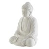 47th & Main Sitting Buddha Sculpture Home Décor for Table,