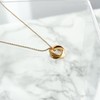 NAOTJEWELRY Women Jewelry Necklace Triple Ring Necklace gold