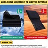 16x50ft Mobile Home Bottom Board PE Fabric Underbelly, Mobile Home