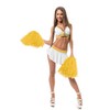 PUZINE Pack of 12 Cheerleading Plastic Pom Poms (1 Dozen),